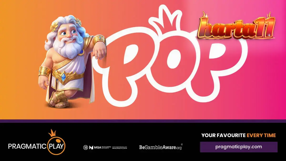 Tampilan visual cerah dari seri slot Pragmatic Play POP yang baru diluncurkan